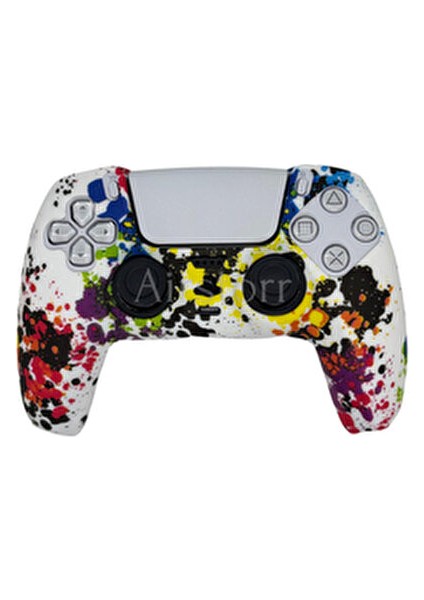 Ps5 Dualsense Jyostik Silikon Koruyucu Playstation 5 Kolun Desenli Silikon Kılıfı