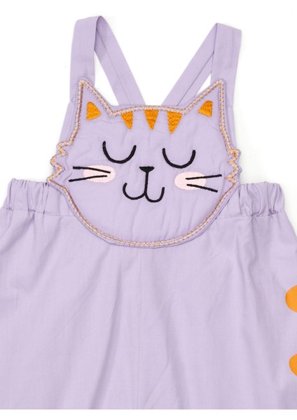 Mor Baskılı Kız Bebek Tulum modelleri