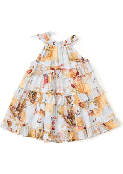 Rhiannon Çok Renkli Kız Çocuk Elbise fiyatları