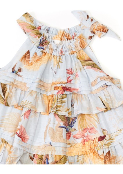 Rhiannon Çok Renkli Kız Çocuk Elbise modelleri