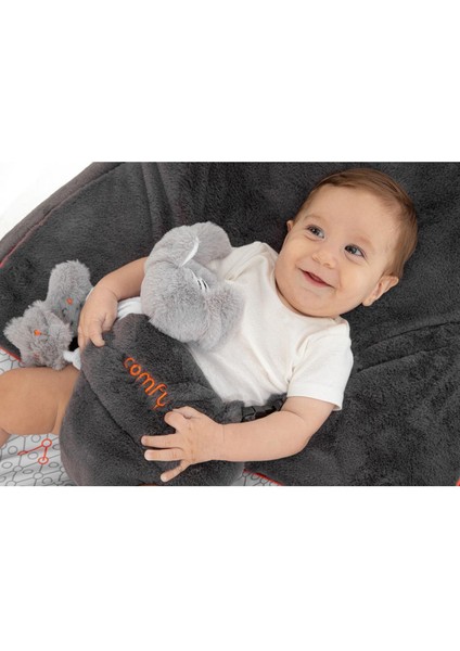 Comfy Charcoal Dolgulu Bebek Pufu indirimleri