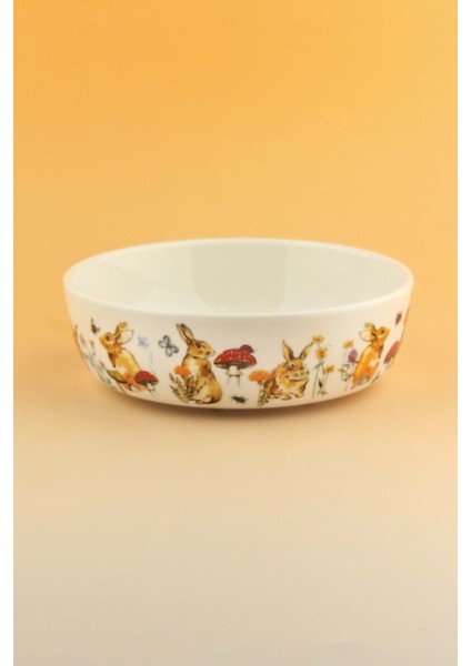 Tavşan Küçük Boy Porselen Salata Kasesi fiyatları