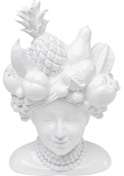 Fruity White Poliresin Vazo