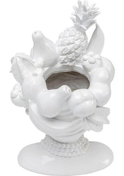 Fruity White Poliresin Vazo