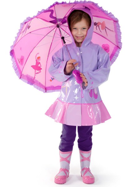 Balerin Çocuk Yağmurluk 2 Yaş modelleri