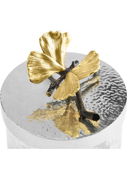 Butterfly Gingko Cam Kavanoz S