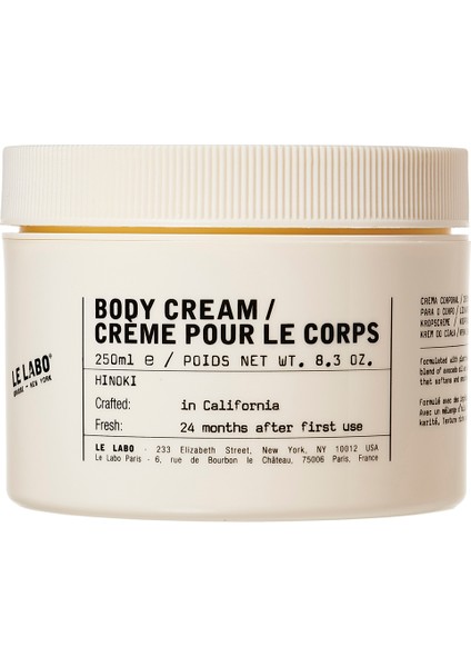Hinoki Vücut Kremi