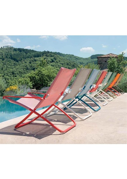 Snooze Scarlet Red Peach Dinlenme Şezlongu fiyatları