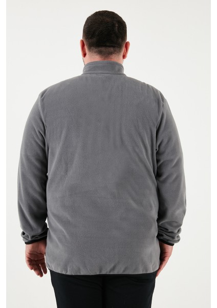 Regular Fit Dik Yaka Fermuarlı Büyük Beden 2'li Paket Polar Hırka Erkek HIRKA 5906028BS2 indirimleri