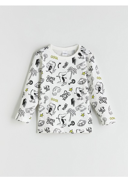 Yeni Sezon Bisiklet Yaka Erkek Çocuk Pijama Takımı fiyatları