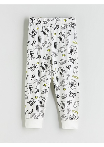 Yeni Sezon Bisiklet Yaka Erkek Çocuk Pijama Takımı indirimleri