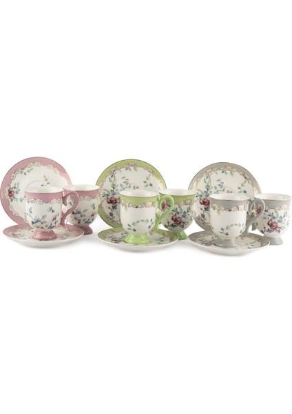 Classy 6'lı Kahve Fincanı Seti