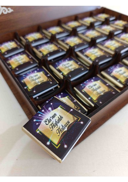 Kişiselleştirilebilir Özel Gün Çikolatası (söz, nişan, bebek doğum, mezuniyet vb.)Ceviz KUTU(100 Adet) fiyatları