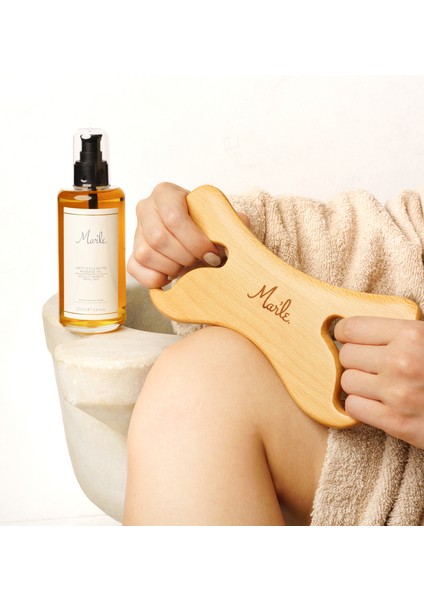 Selülit Karşıtı Masaj Yağı 200 ml ve Selülit Giderici Ahşap Masaj Aleti 2’li Bakım Seti fırsatları