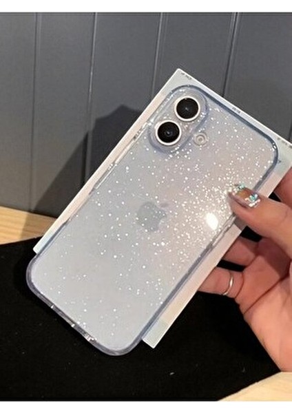Apple iPhone 17 Uyumlu – Simli Şeffaf Yumuşak Silikon Kılıf, Darbeye Karşı Dayanıklı Kapak fiyatları