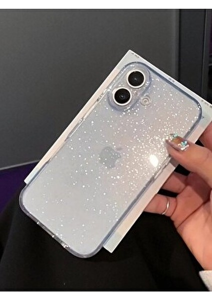 Apple iPhone 17 Uyumlu – Simli Şeffaf Yumuşak Silikon Kılıf, Darbeye Karşı Dayanıklı Kapak modelleri