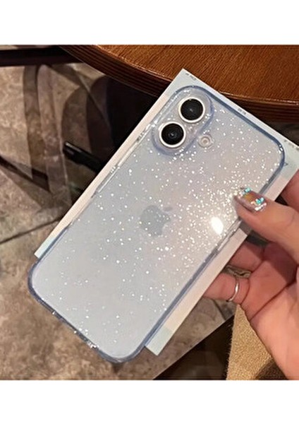 Apple iPhone 17 Uyumlu – Simli Şeffaf Yumuşak Silikon Kılıf, Darbeye Karşı Dayanıklı Kapak indirimleri