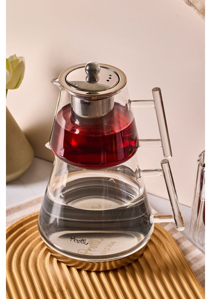 Franca Indüksiyon Tabanlı Borosilikat Cam Çaydanlık Takımı fiyatları