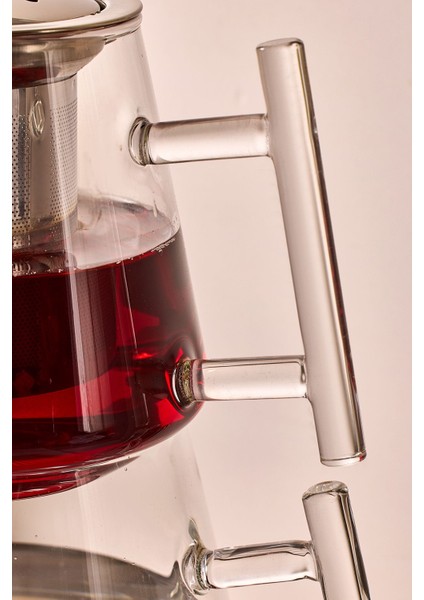 Franca Indüksiyon Tabanlı Borosilikat Cam Çaydanlık Takımı fırsatları