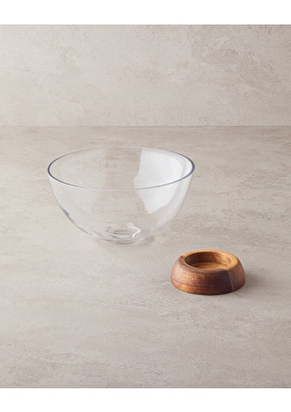 Viserys Cam-Ahşap Sunumluk 13X21,5 cm Şeffaf fiyatları