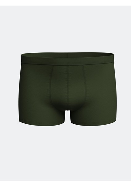 Yeni Sezon Standart Kalıp Pamuklu Esnek Erkek Boxer 3'lü modelleri