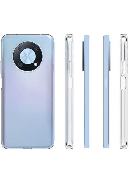 Huawei Nova Y90 Kılıf N7TH Süper Silikon Kapak-Renksiz modelleri