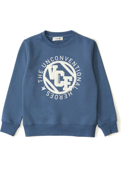 Mavi Çocuk Sweatshirt