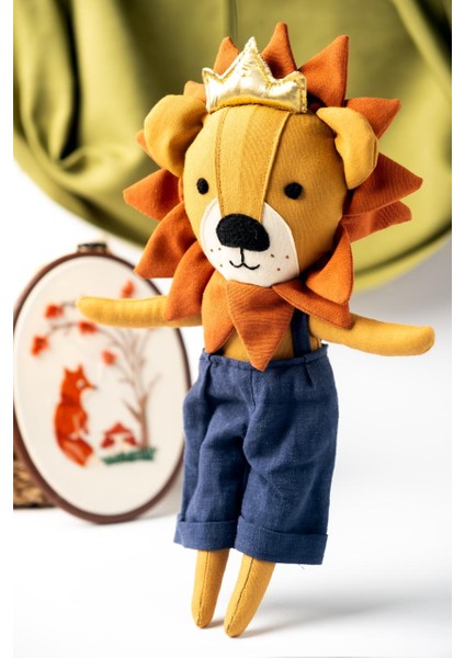 Bez Bebek Oyuncak Aslan Lio %100 Pamuk El Yapımı modelleri