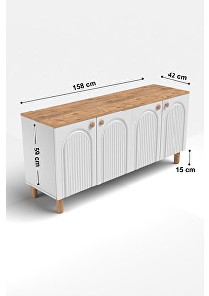 Bohem Konsol Mdf Kapak