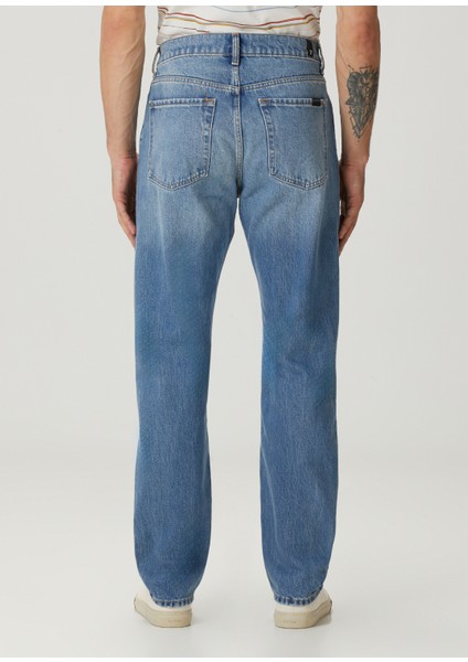 Modern Straight Fit Açık Mavi Jean Pantolon modelleri