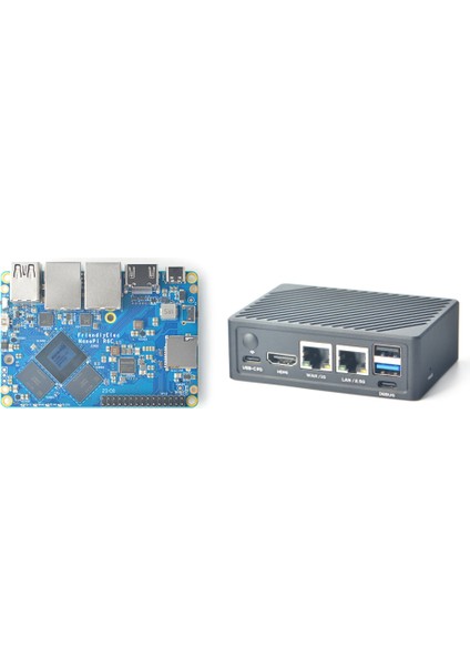 NanoPi R6C 8GB RAM + 32GB eMMC – Combo with Metal Case modelleri
