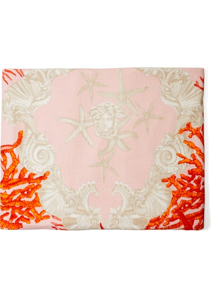 Barocco Sea Pembe Banyo Havlusu