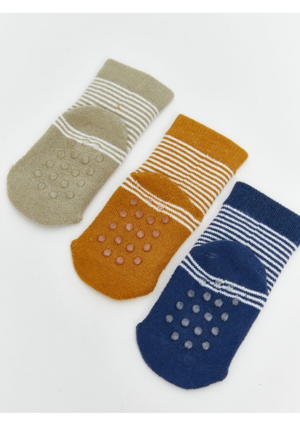 Yeni Sezon Desenli Erkek Bebek Havlu Soket Çorap 3'lü fırsatları