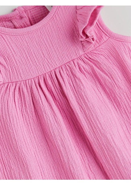 Yeni Sezon Bisiklet Yaka Basic Kız Bebek Tulum fiyatları