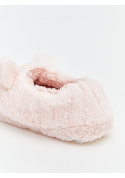 Yeni Sezon Tavşan Figürlü Pelüş Kız Bebek Ev Ayakkabısı indirimleri