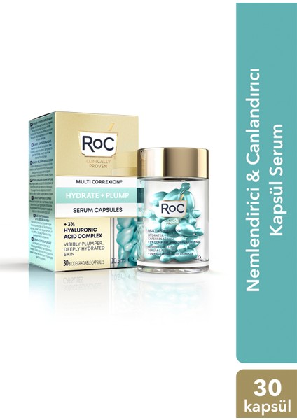 Multi Correxion Nemlendirici & Canlandırıcı Kapsül Serum 30 Adet fiyatları