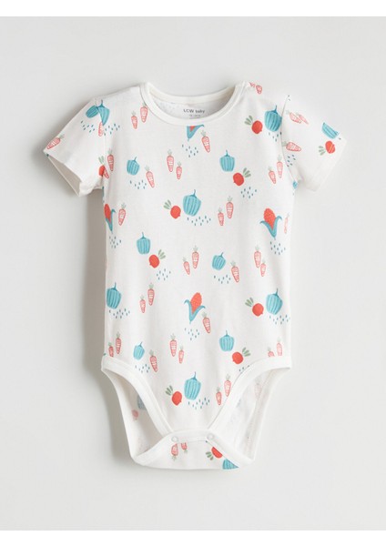 Yeni Sezon Baskılı Erkek Bebek Çıtçıtlı Body 2'li fiyatları
