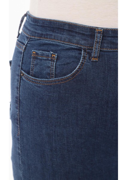 Kadın Battal Düz Jeans fırsatları