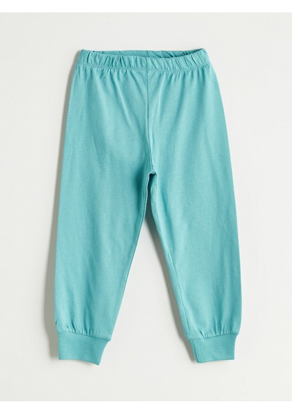 Yeni Sezon Beli Lastikli Erkek Çocuk Pijama Alt