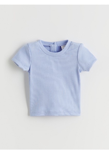 Yeni Sezon Bisiklet Yaka Kız Bebek Tişört ve Tayt 2'li fiyatları