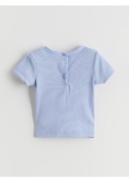 Yeni Sezon Bisiklet Yaka Kız Bebek Tişört ve Tayt 2'li fırsatları