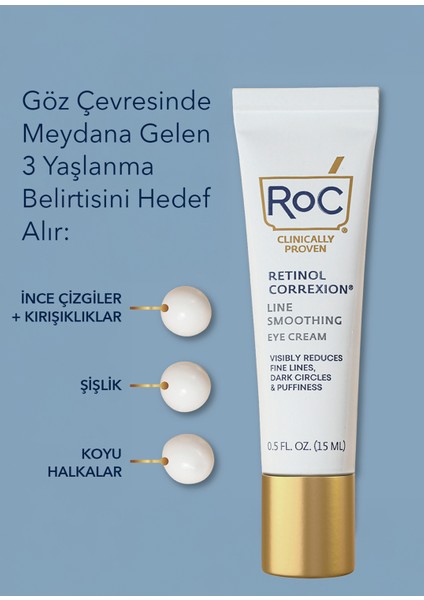 Line Smoothing Kırışıklık Karşıtı Canlandırıcı Göz Kremi 15 ml indirimleri