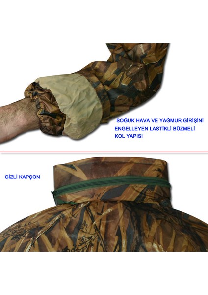 Imperteks Pardesü Yağmurluk 11011 (Sazlık Desen) Xxl fiyatları