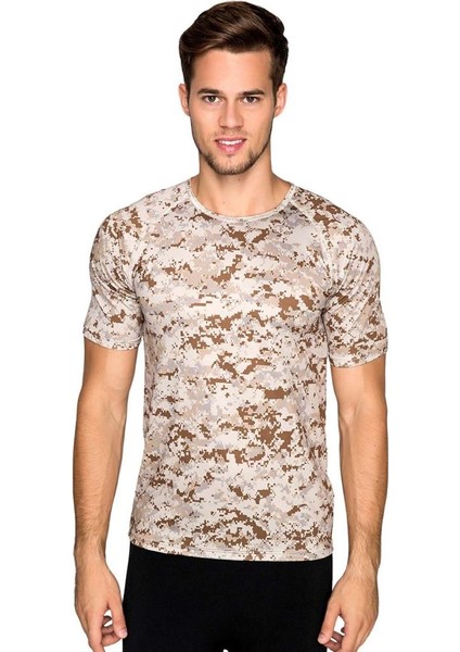 Microfiber T-Shirt - Thermoform - Army - Bej
