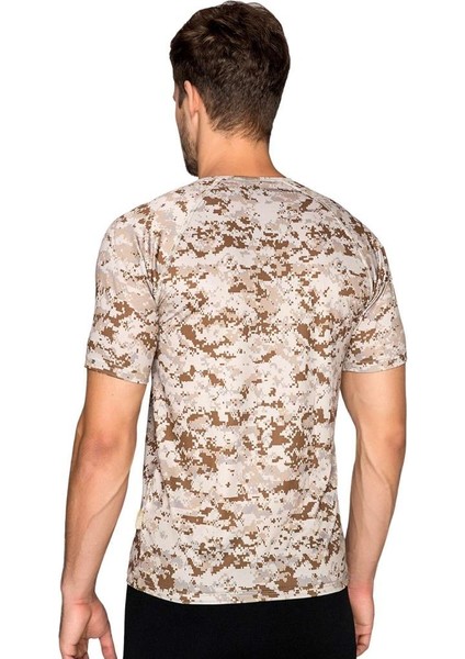 Microfiber T-Shirt - Thermoform - Army - Bej fiyatları