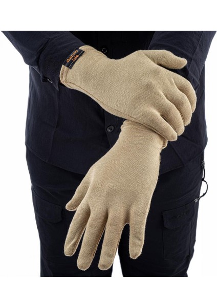 Kışlık Termal Eldiven - Kum - Unisex