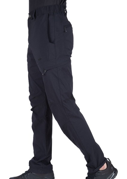 Taktikal Outdoor Pantolon - Su Itici Kumaş - Kargo Cepli - Betula - Siyah fiyatları