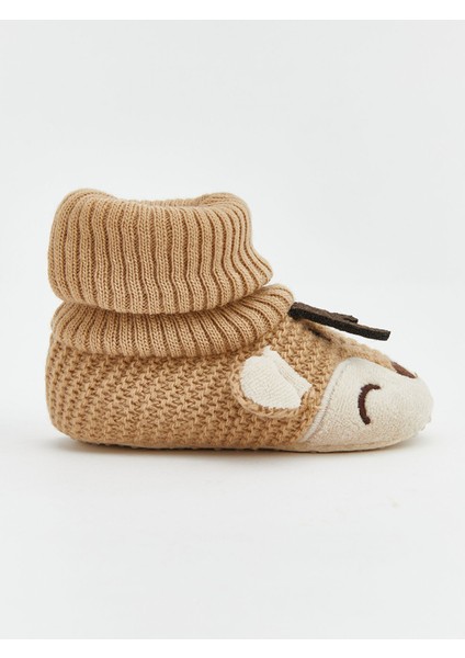 Yeni Sezon Geyik Figürlü Erkek Bebek Çoraplı Ev Ayakkabısı fiyatları