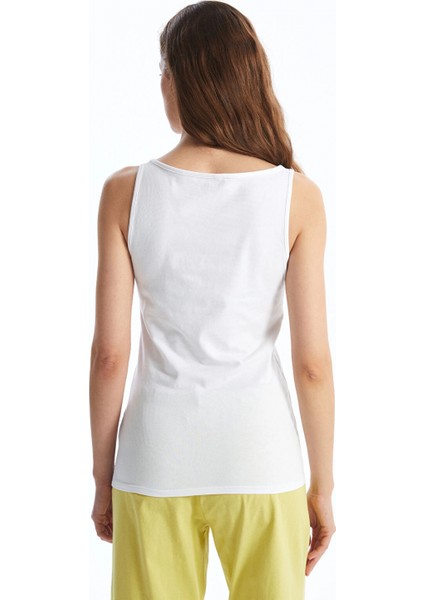 Lcw Dream Beyaz U Yaka Kadın Atlet fırsatları