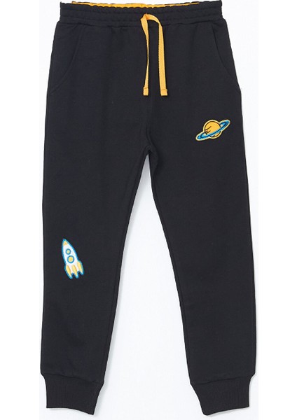 Yeni Sezon Beli Lastikli Kalın Erkek Bebek Jogger Eşofman Altı